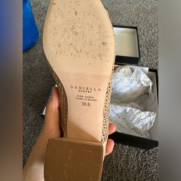 Daniella Shevel Salma Low Heel- Taupe Cream - Picture 7 of 10